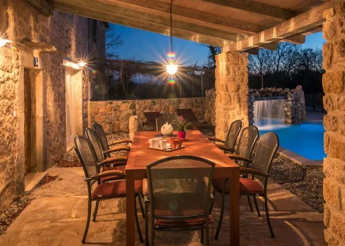 Romantic Stone With Pool And Waterfall, In A Quiet Area - By Traveler Tourist Agency Id 2162 *
