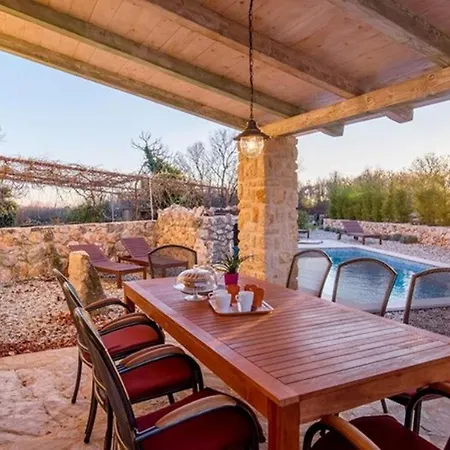 Romantic Stone With Pool And Waterfall, In A Quiet Area - By Traveler Tourist Agency Id 2162